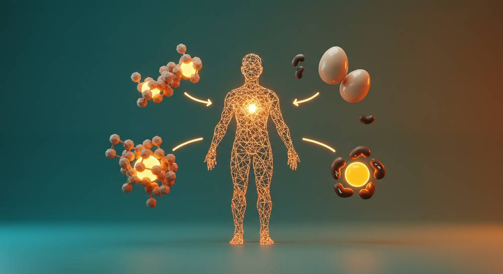 Complex carbohydrates and proteins for sustained energy